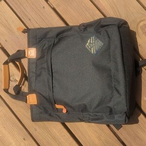 United By Blue The Ridgeline Collection Summit Convertible Tote Bag Black